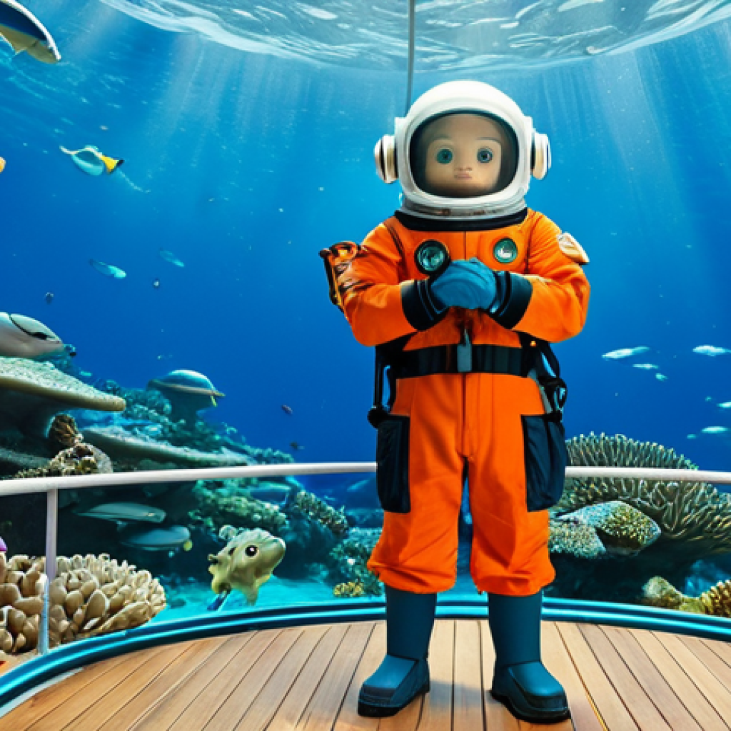 **

"A determined-looking Kwazii, fully clothed in his Octonauts uniform, standing on the deck of the Octopod, looking out at a vibrant coral reef teeming with colorful fish, perfect anatomy, correct proportions, natural pose, daytime, clear ocean water, safe for work, appropriate content, professional, family-friendly, high quality, well-formed hands, proper finger count, natural body proportions."

**