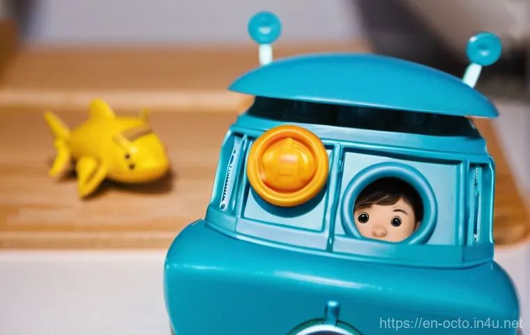 옥토넛 관련 유명 유튜브 리뷰 - **Prompt:** A heartwarming scene of a parent and a child (around 4-6 years old) sitting together on ...