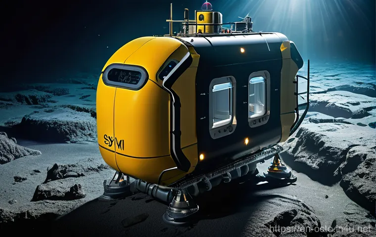 옥토넛과 실제 탐험대의 차이점 - **Prompt:** A realistic, highly advanced deep-sea submersible, resembling a modern research vehicle ...