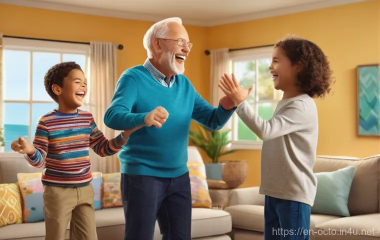 옥토넛 애니메이션 OST 인기곡 - **Prompt Title: "Creature Report Sing-Along"**
    A vibrant, high-definition 3D animated scene depi...